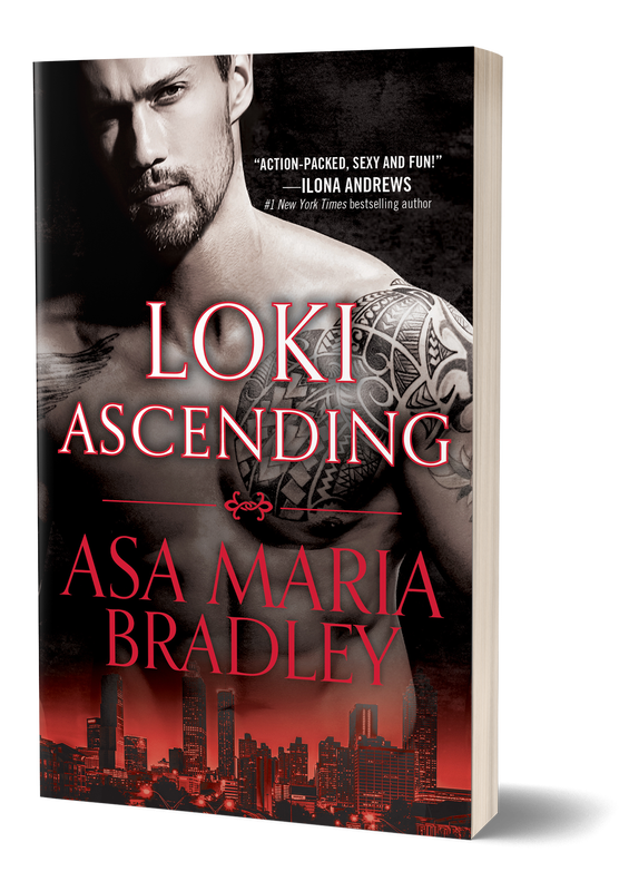 Loki Ascending by Asa Maria Bradley